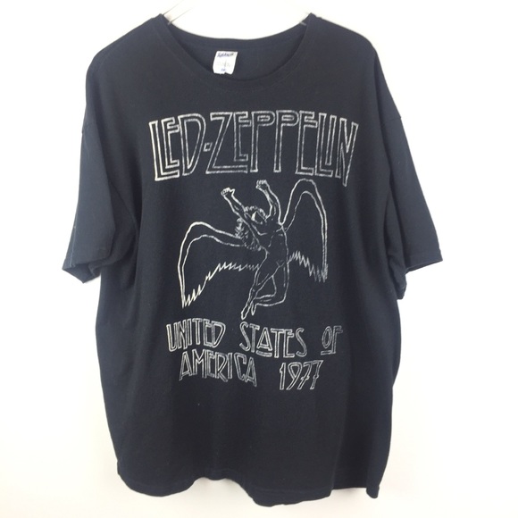 Anvil Tops - Led Zeppelin | Band US Tour T Shirt